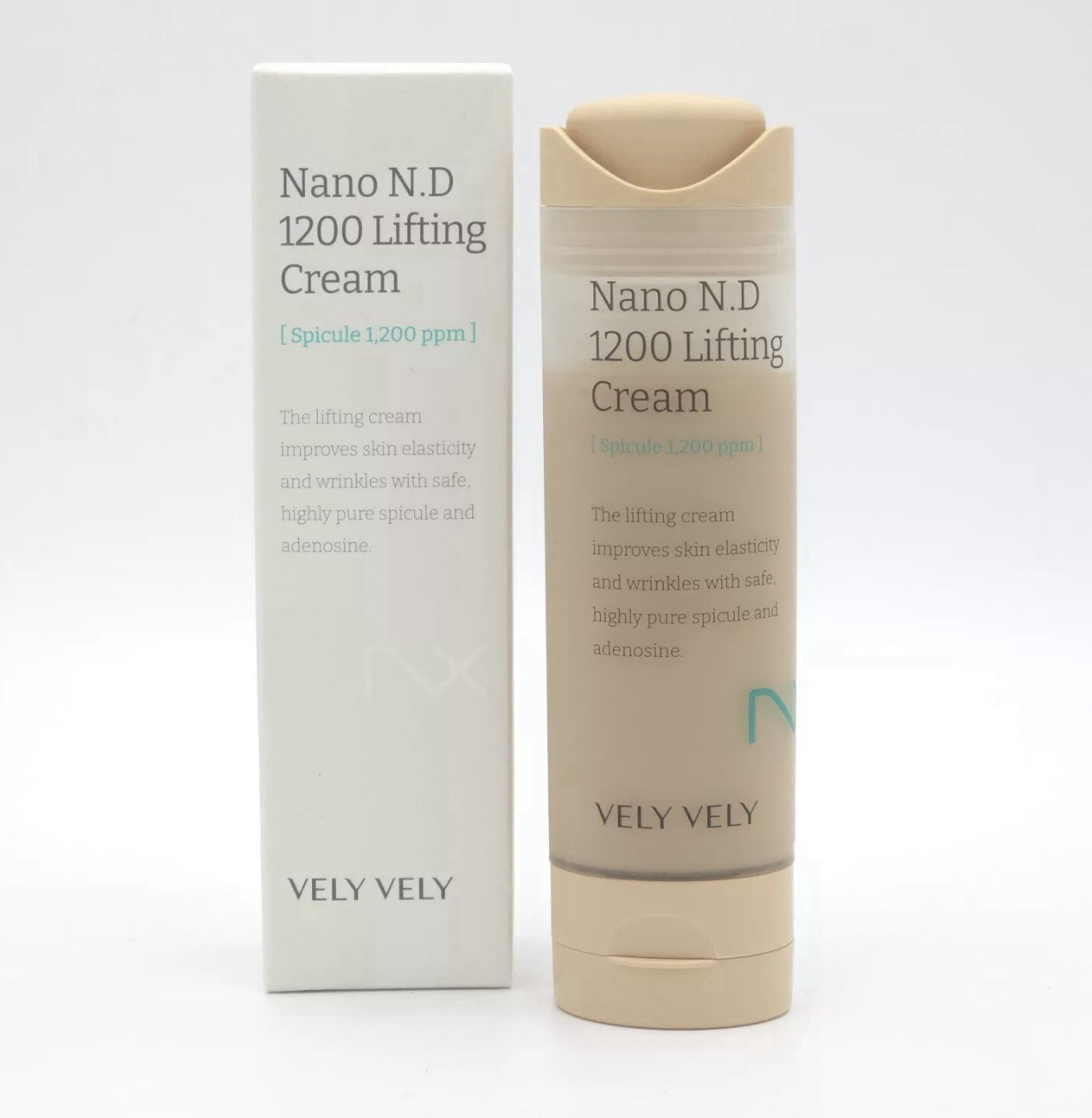 VELY VELY Nano N.D 1200 Lifting Cream 50ml Anti Wrinkle Elasticity K-Beauty