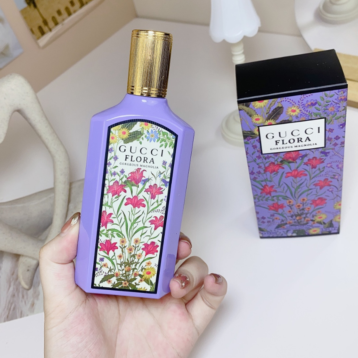 Flora Gorgeous Magnolia 3.3 oz/100ml Eau De Parfum Spray for Women New In Box