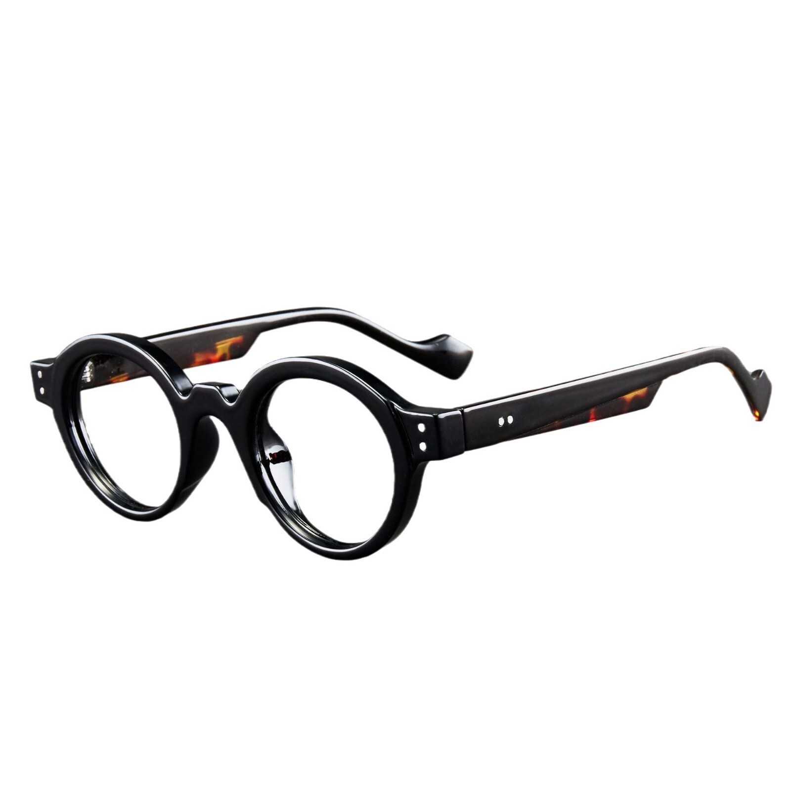 Round Reading Glasses Anti-Blue Light Presbyopia Glasses Vintage Readers PC