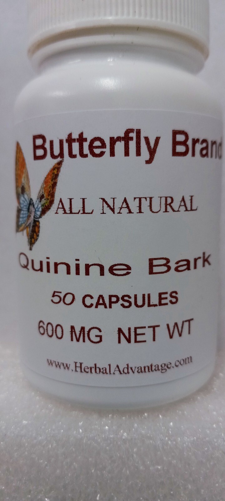 Quinine BARK CAPSULES 50 Capsules 600 mg as a Dietary Herbal Supplement