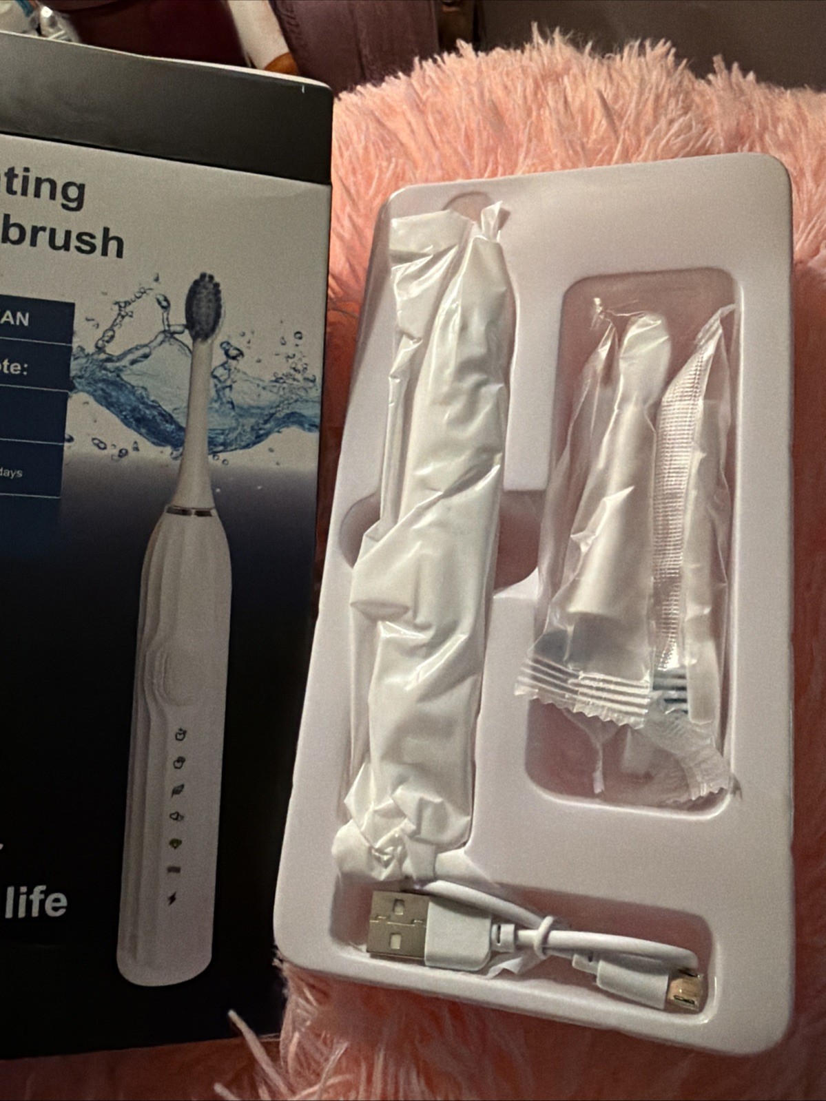 ⭐️⭐️Deep Cleaning Vibrating Toothbrush Standby For 20 Days! Dupont Bristles