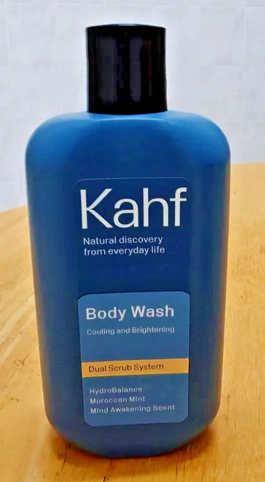 3X 200ml Kahf Cooling Brightening Body Wash Softening Moisturizing for Men Halal