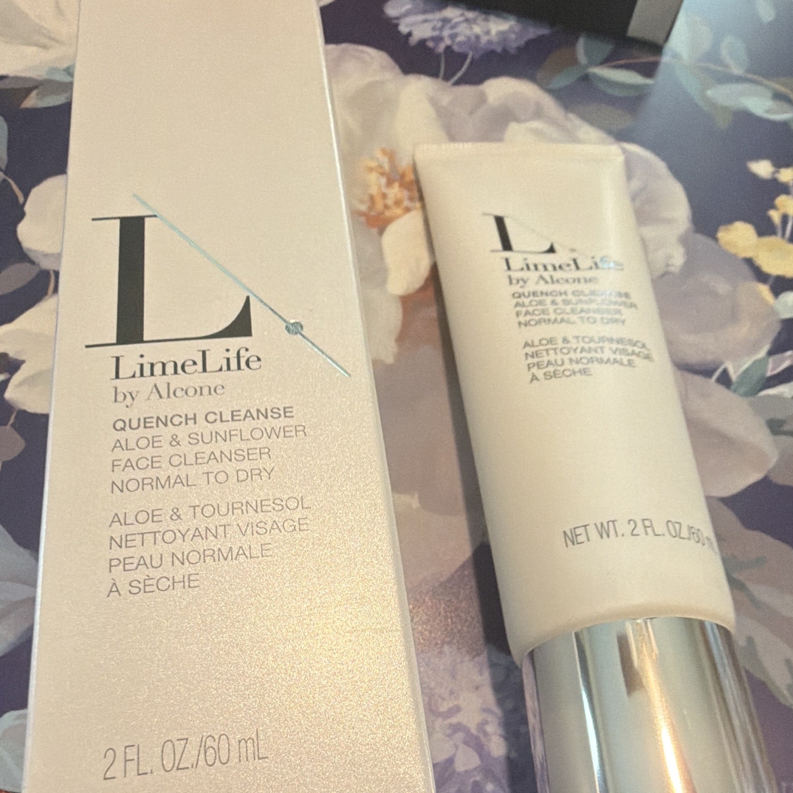 LimeLife by Alcone Quench Cleanse Aloe Sunflower Face Cleanser 2 fl oz
