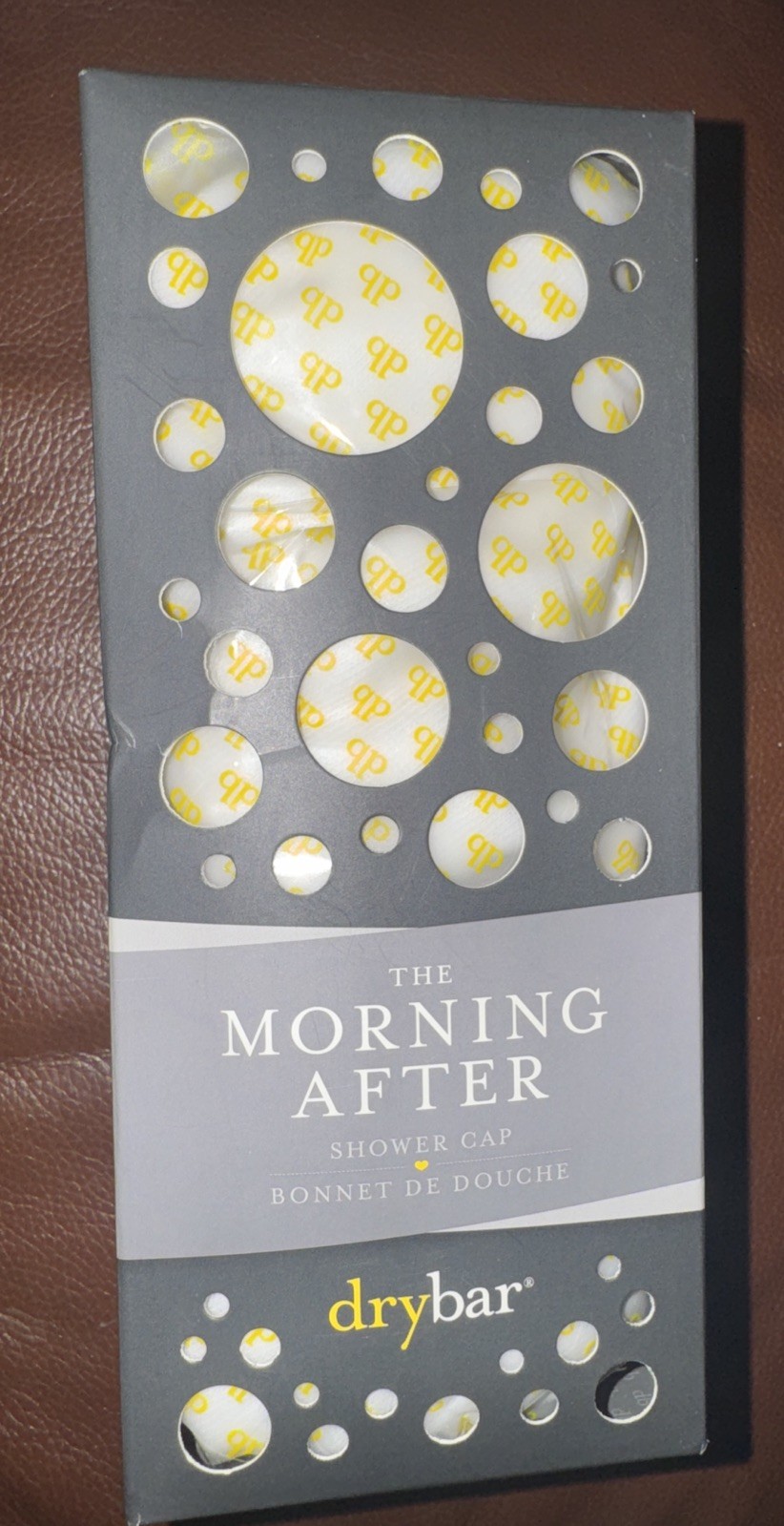 DryBar The Morning After Shower Cap Extend Protect Your Blowout Yellow White