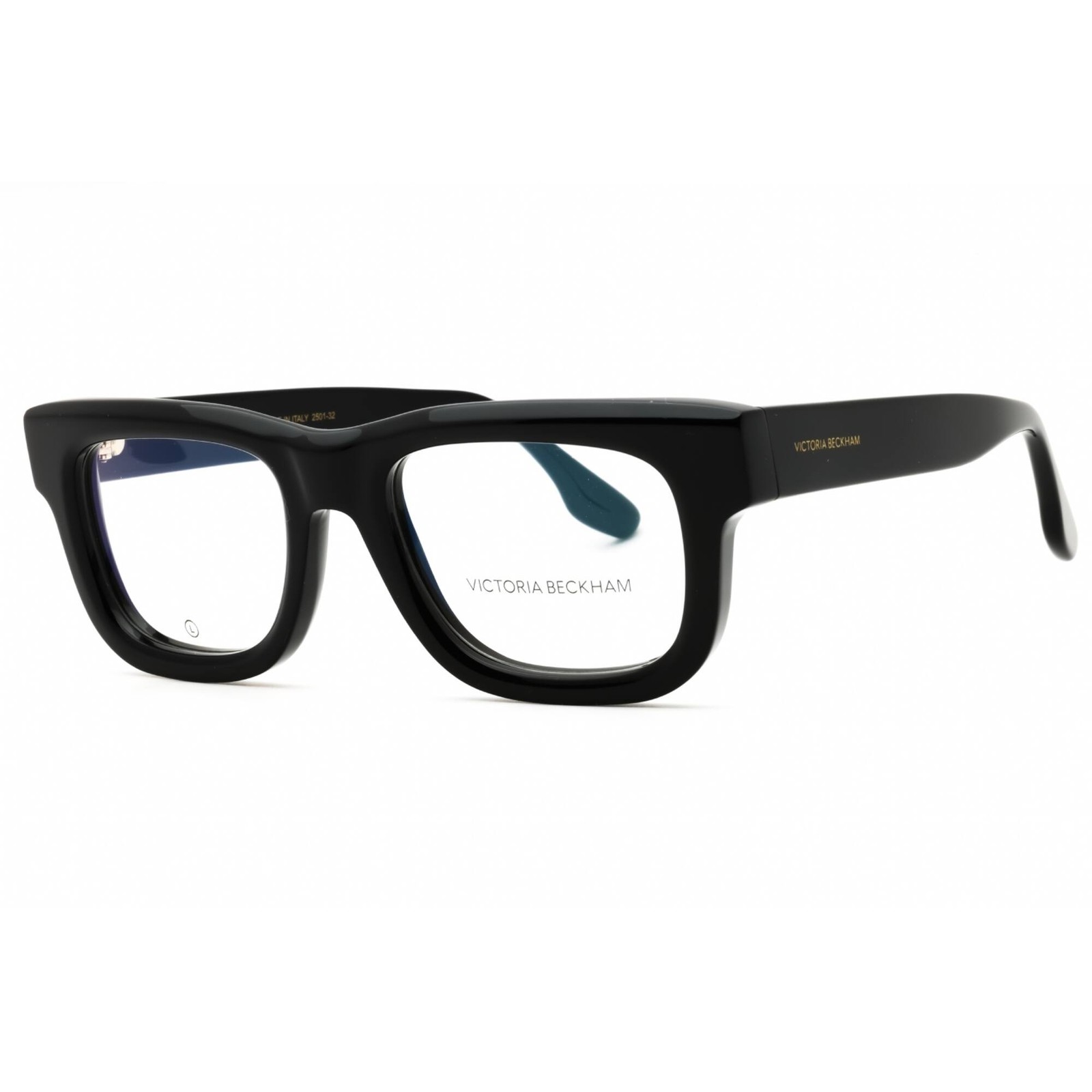 Victoria Beckham Women’s Eyeglasses Black Acetate Square Shape Frame VB2671 001
