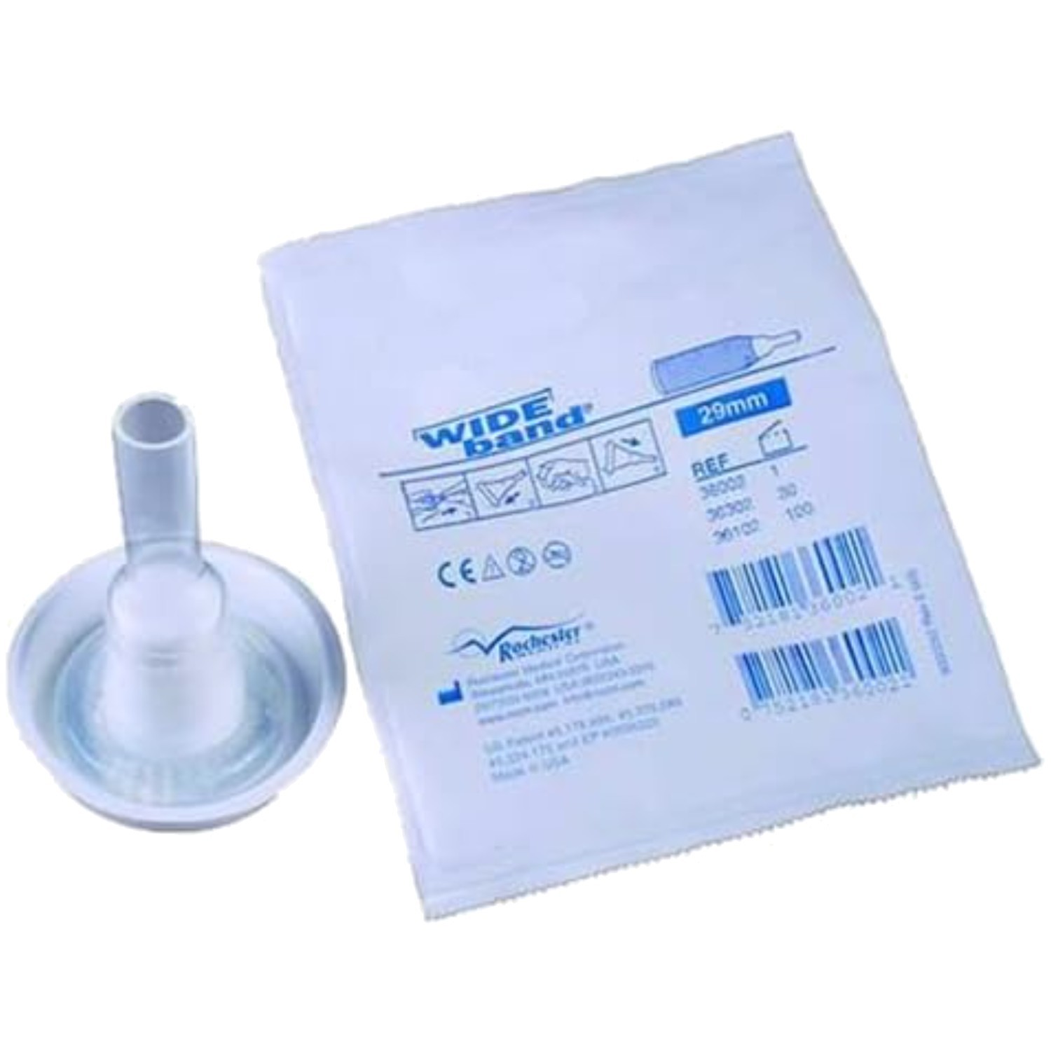 Self-Adhesive 29mm Condom Catheter Set – 10 Pack, Odorless and Reliable