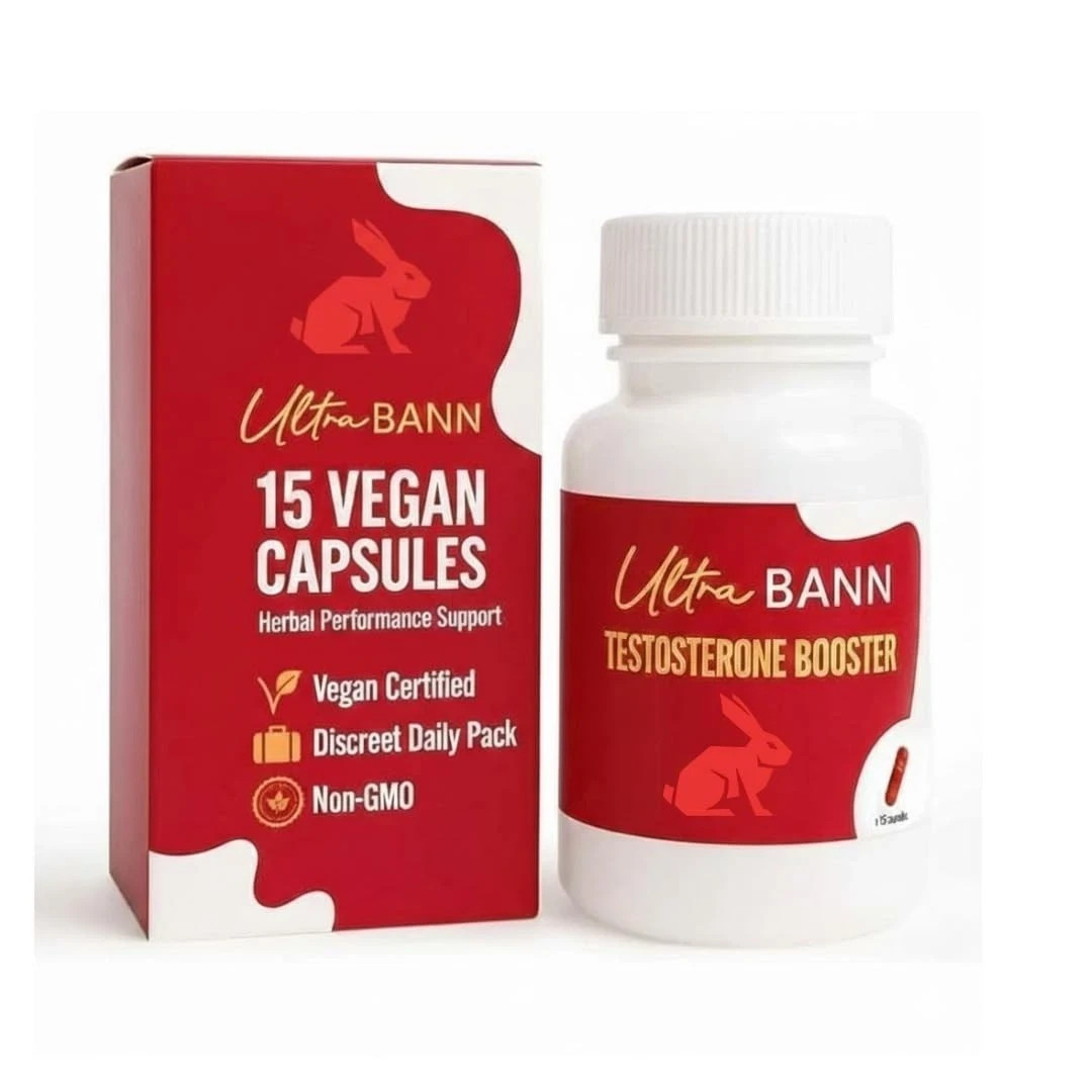 Ultra Bann Natural Male Vitality Supplement for Men | Male Health, Energy, St…