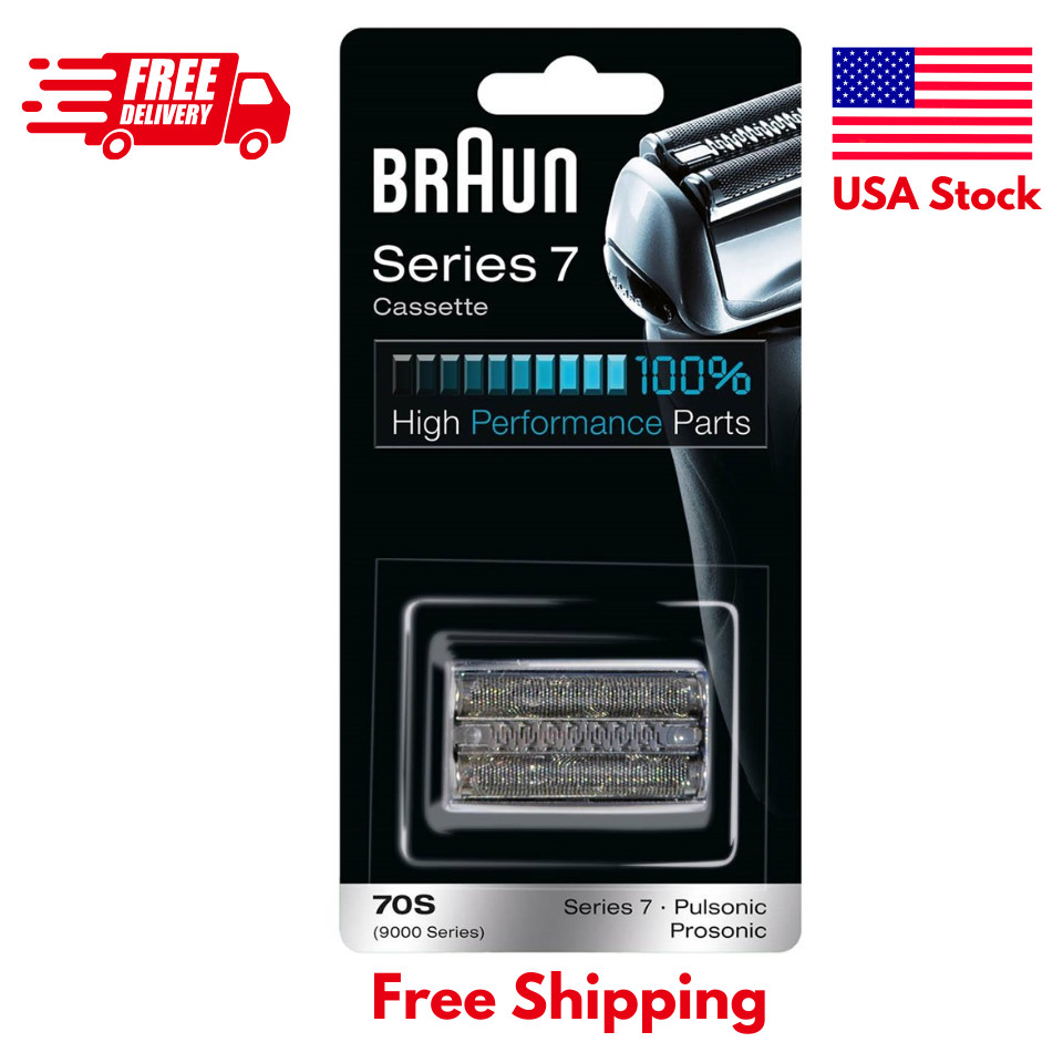 Braun 70S Foil & Cutter Cassette for Series 7 Shaver, New in Box