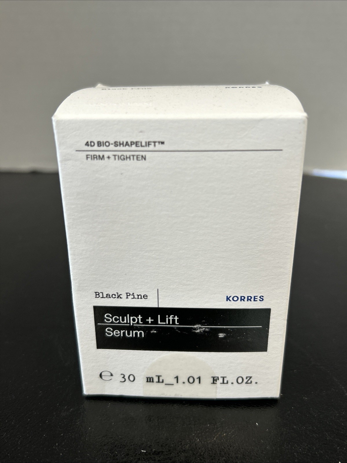 Korres Black Pine Natural 4D Bio-Shapelift Sculpt & Lift SERUM 30ml