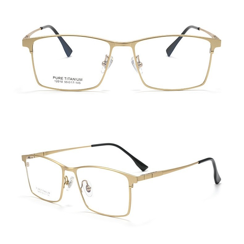 Progressive Multifocal Light Metal Full Frame Anti-Blue-Ray Reading Glasses