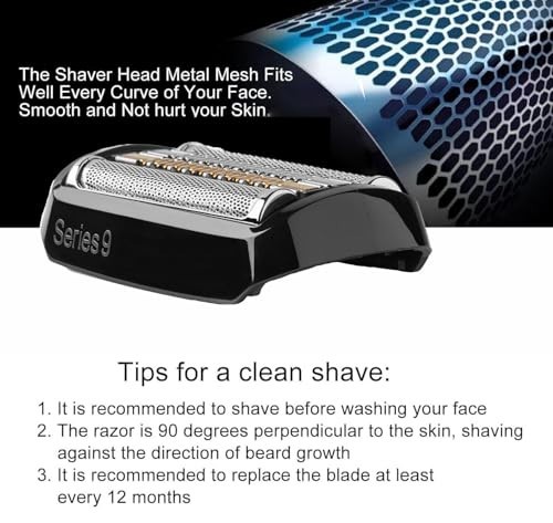 Series 9 Electric Shaver Replacement Head 92B Compatible with Braun S9 Sport