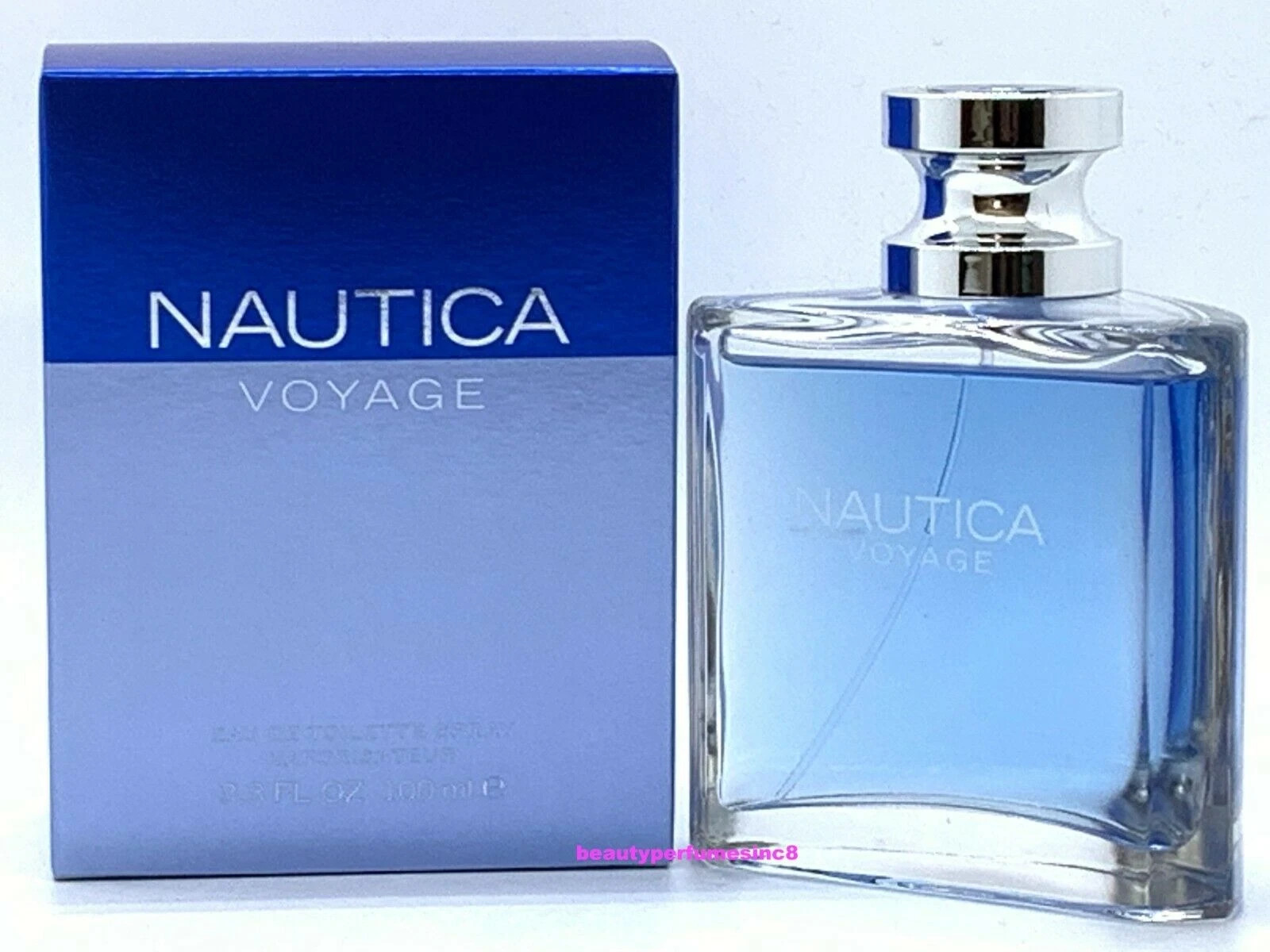 Nautica Voyage By Nautica 3.4/3.3 oz/100 ml Eau de Toilette Spray, Men’s Perfume