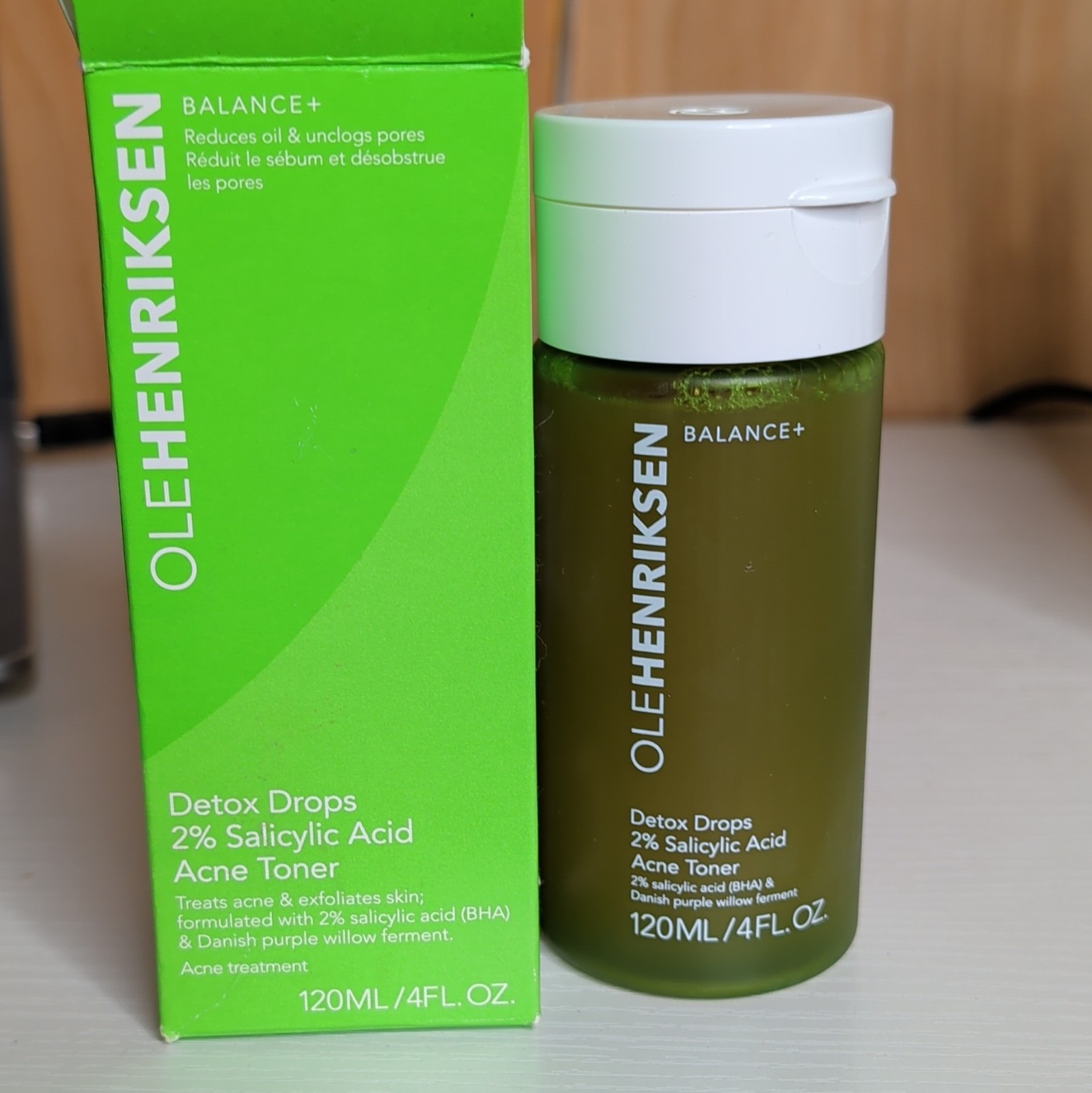 OLEHENRIKSEN Balance+ Detox Drops 2% Salicylic Acid Toner 4 fl oz