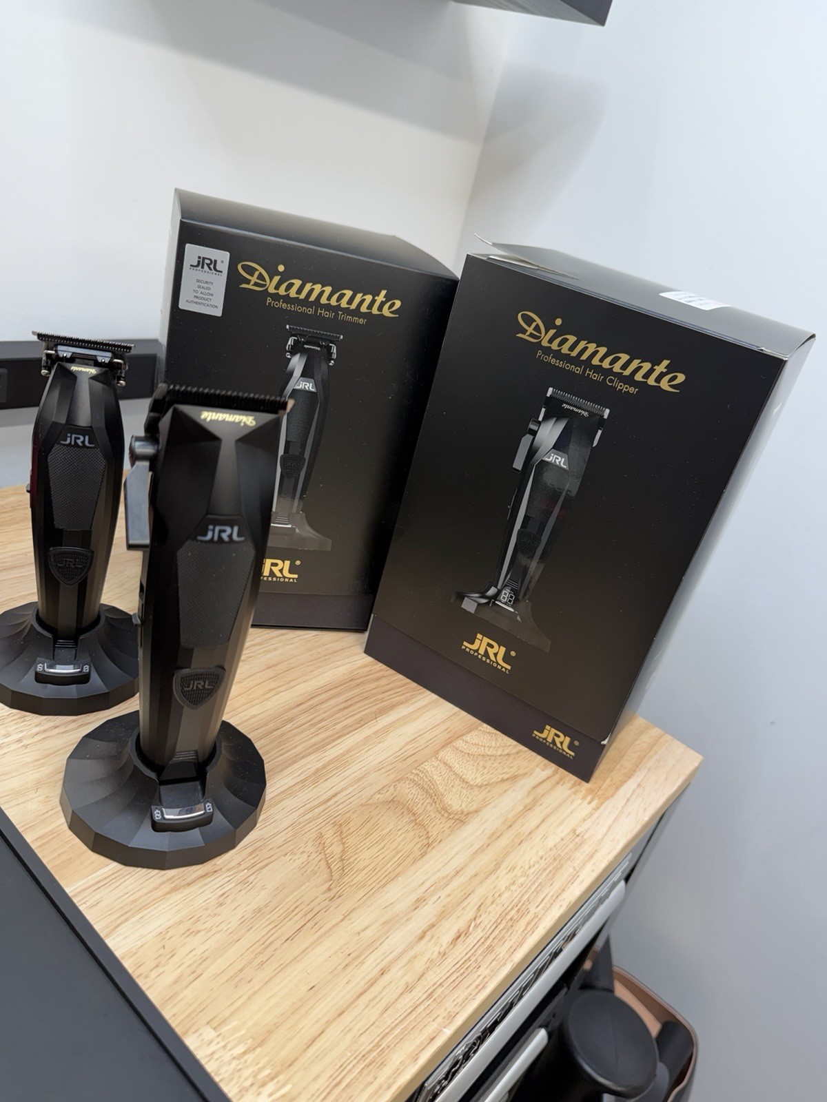 JRL Diamante Clipper and Trimmer (black Set)