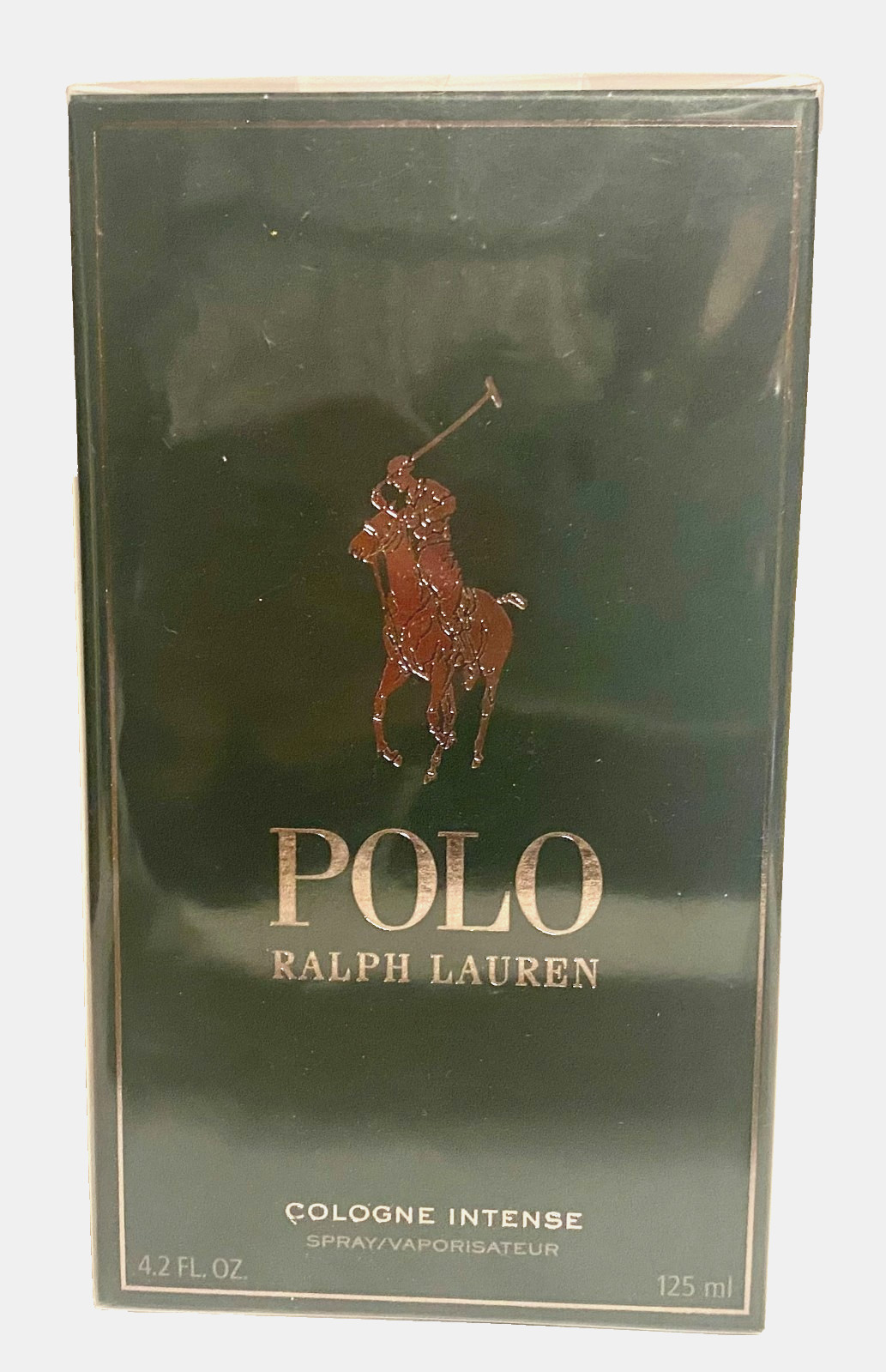 Ralph Lauren Polo Green Intense EDT 4.2 oz/125ml New Spray for Man Sealed