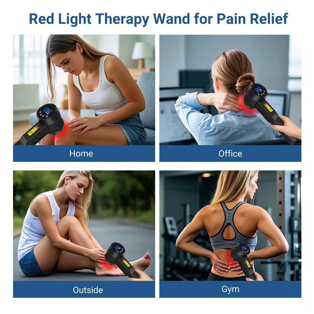 25 Diodes Red Light Laser Therapy Device 650nm 808nm for Back Knee Pain Relief