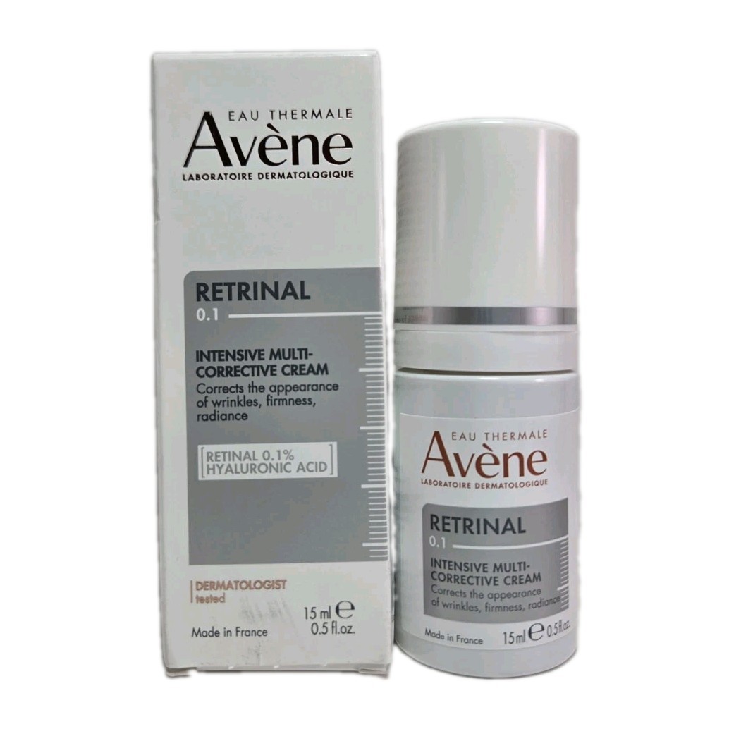 Avene RetrinAL 0.1 Intensive Multi-Corrective Cream, 0.5 fl oz (15 mL) EXP 08/27