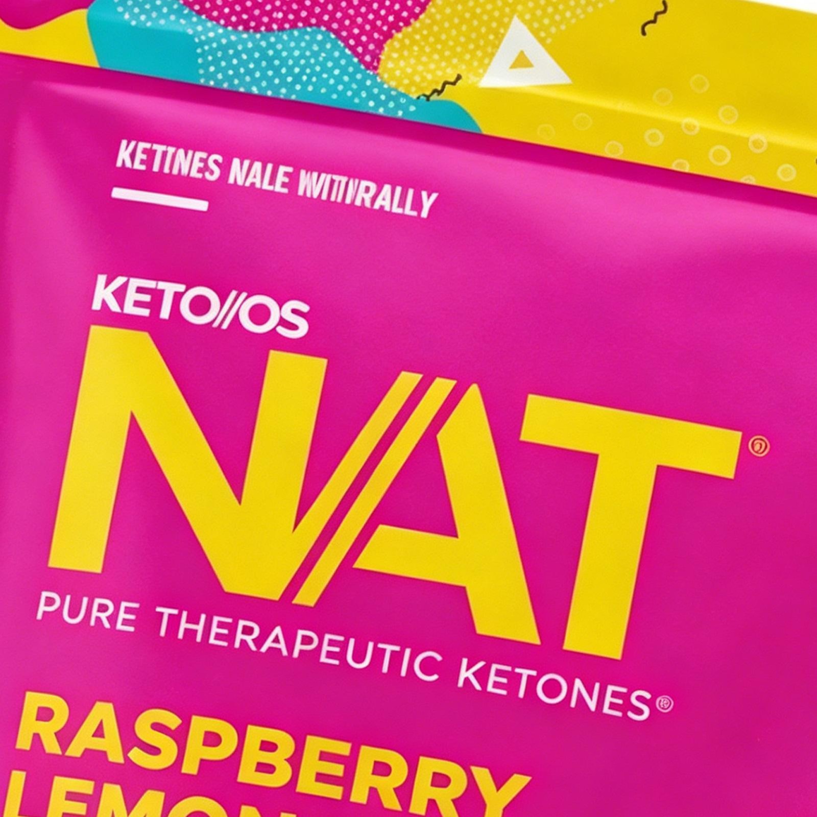 PRUVIT Keto OS NAT Raspberry Lemonade Charged 20 Pack Sealed New Free Shipping