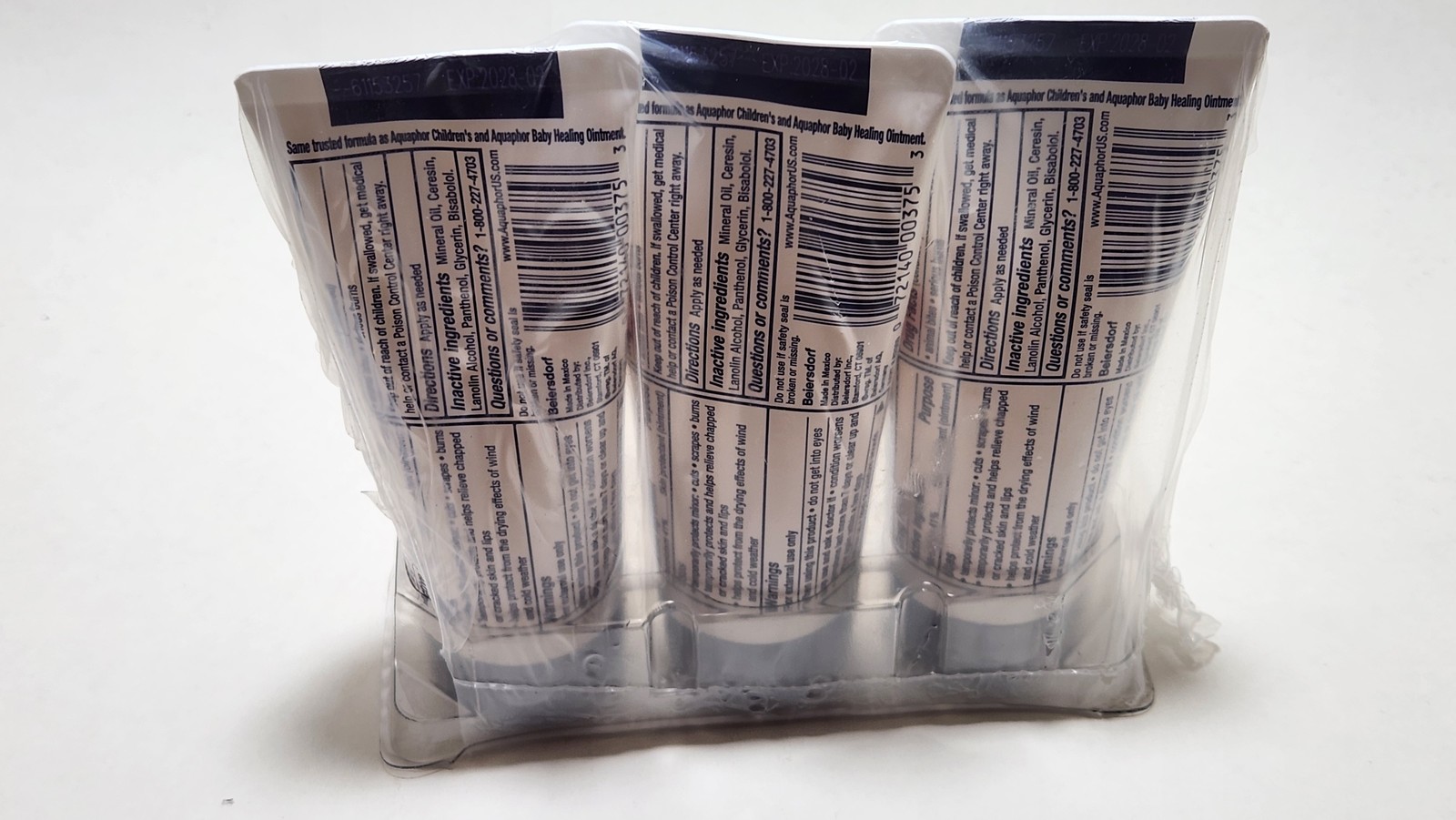 Aquaphor Healing Ointment Advanced Protection 3-Pack 1.75 oz Tube