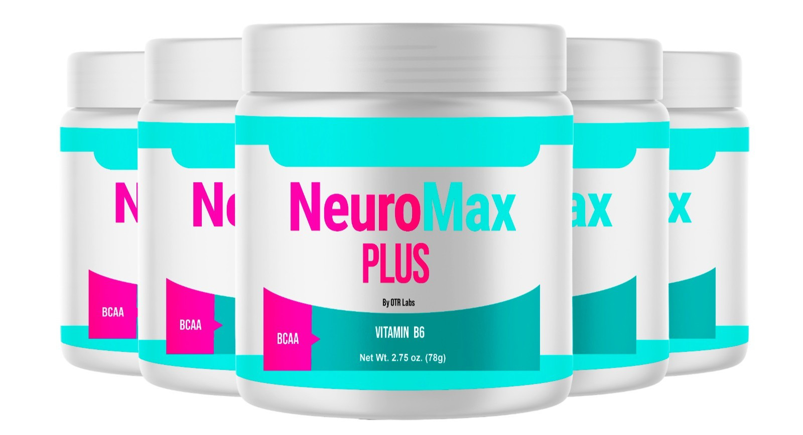 NeuroMax Powder, Neuro Max Plus Powder for Brain & Memory (150 Servs. 5 Pack)