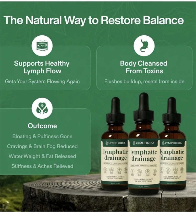 Modern Lymphoria – Lymphatic Drainage Bloat Relief – Detox, & Immune Support