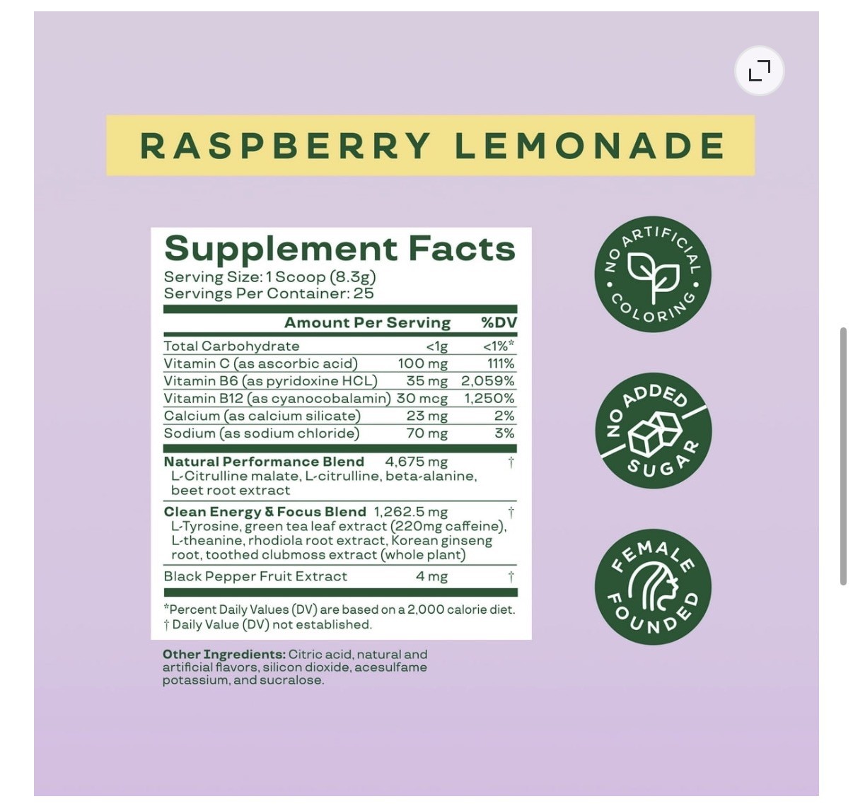Bloom High Energy Pre-Workout Raspberry Lemonade 7.3oz Lot of 2 NEW 01/2028