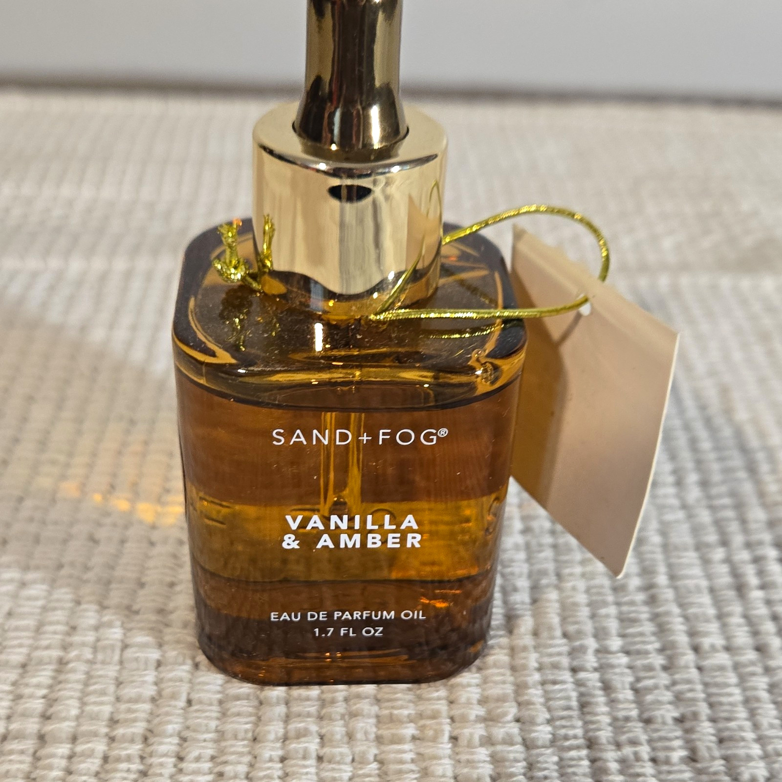 SAND+FOG Vanilla & Amber Eau de Parfum Oil 1.7 fl oz Jasmine Patchouli