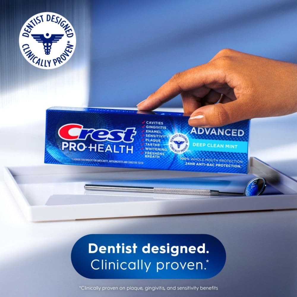 Crest Pro-Health Advanced Deep Clean Mint Toothpaste, 5.1 oz,