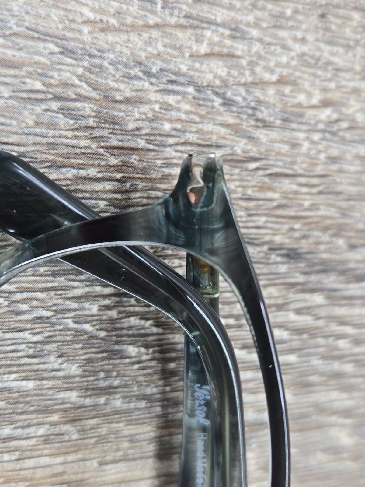 Persol Eyeglasses Frames Only 3143-V 1051 49[]21 145 Blue Hand Made in Italy