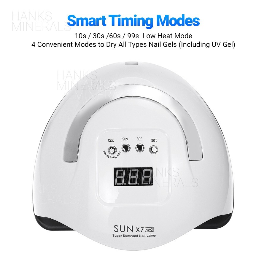 UV LED Nail Lamp 220W Dryer Gel Polish Light Manicure Salon Curing SUN X7 Max
