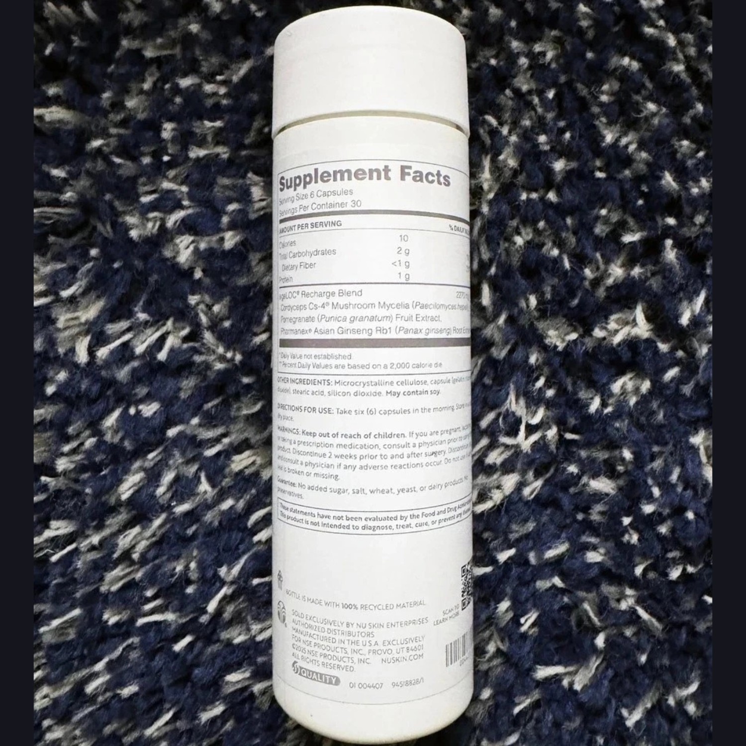 Nu Skin Pharmanex ageLOC R2 Vitality Day Dietary Supplement 180 Capsules