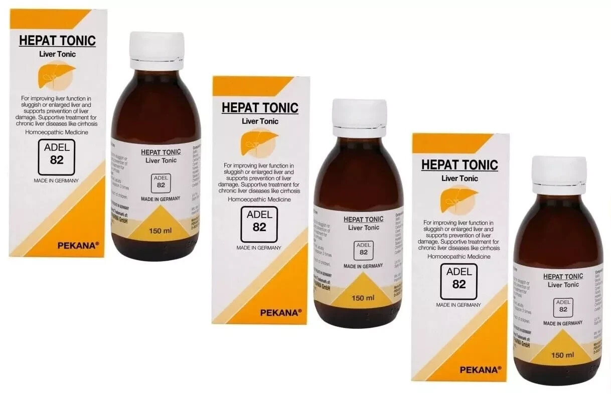 🌿 ADEL 82 – Homeopathic Remedy (150ml each) – Pack of 3 🌿Helps support liver