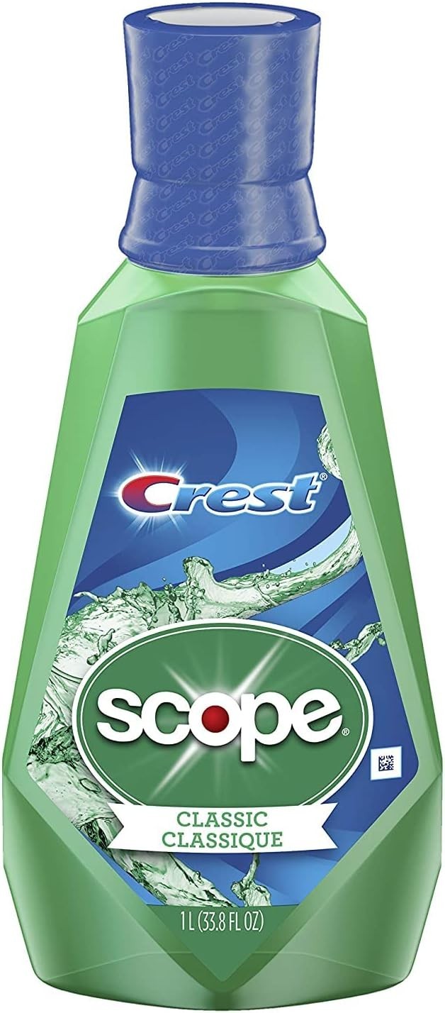 Scope Mouthwash Original Mint – 33.33 oz, Pack of 2