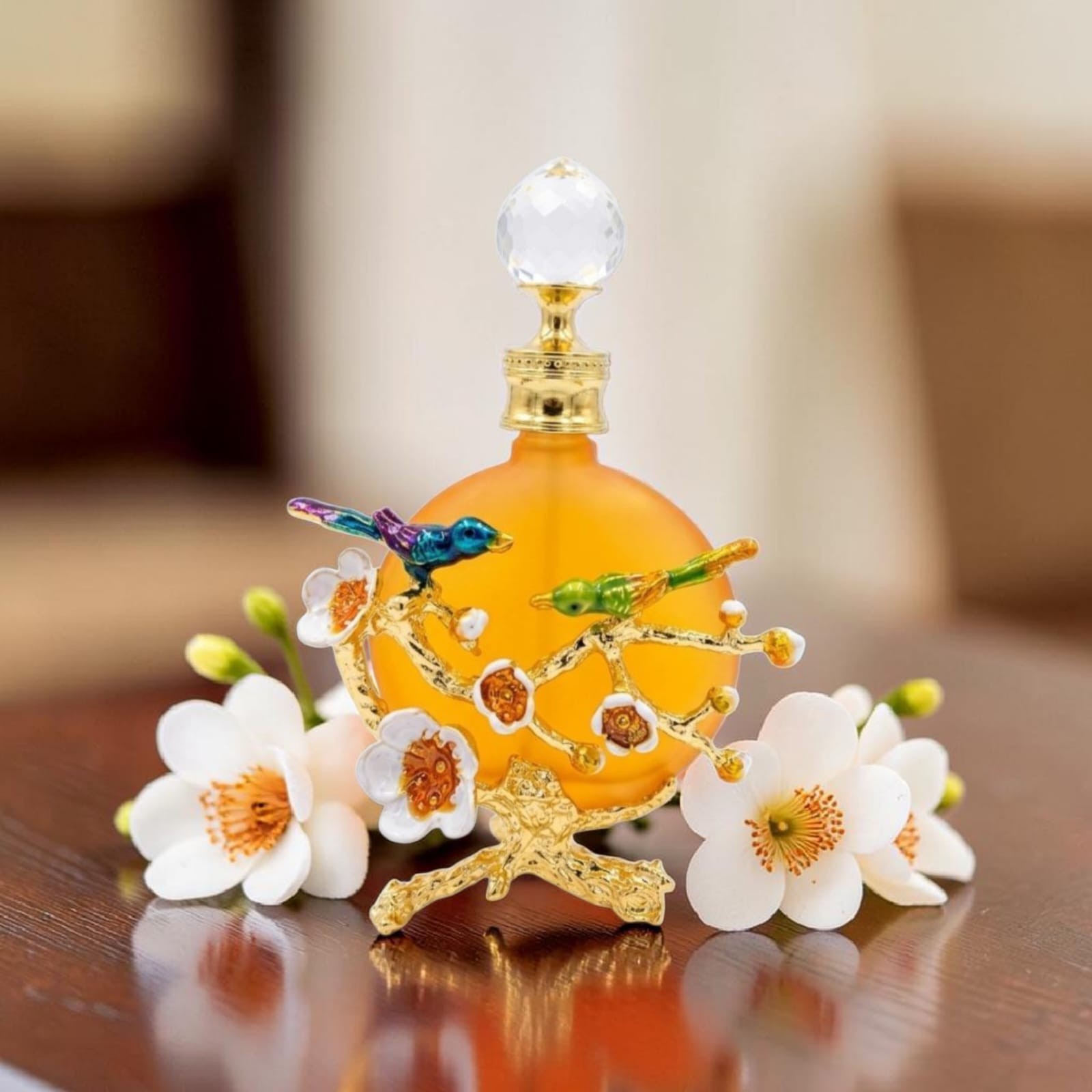 Kashmiri Oudh Attar 12ml, Smoky Deep Oud & Woody Fragrance,
