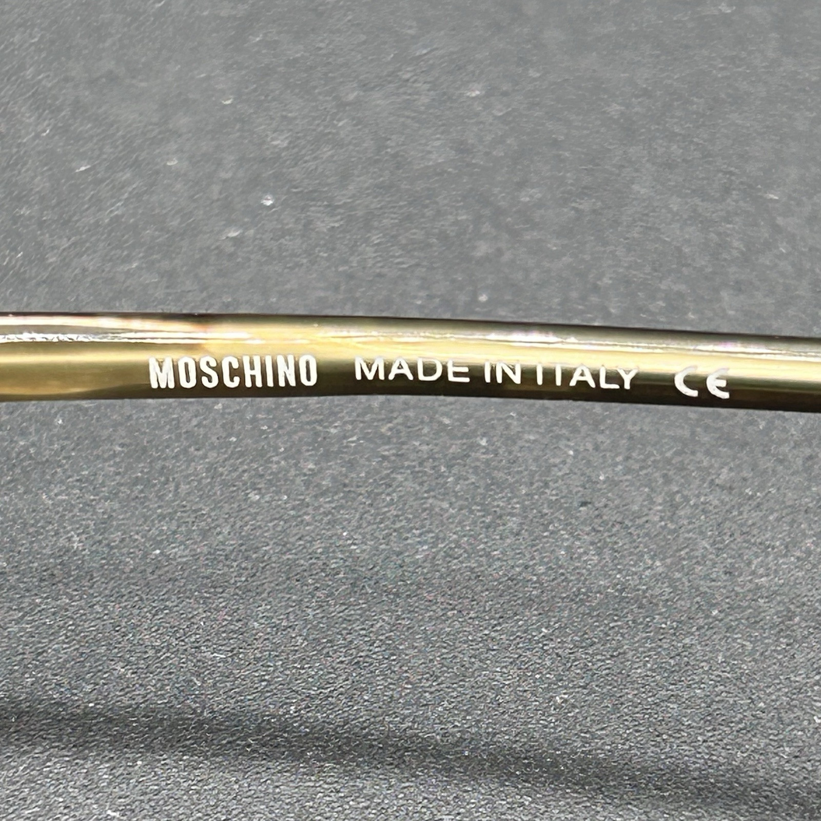 Moschino M 3554-V Eyeglasses Frame Tort Italy 48-16-135 Display