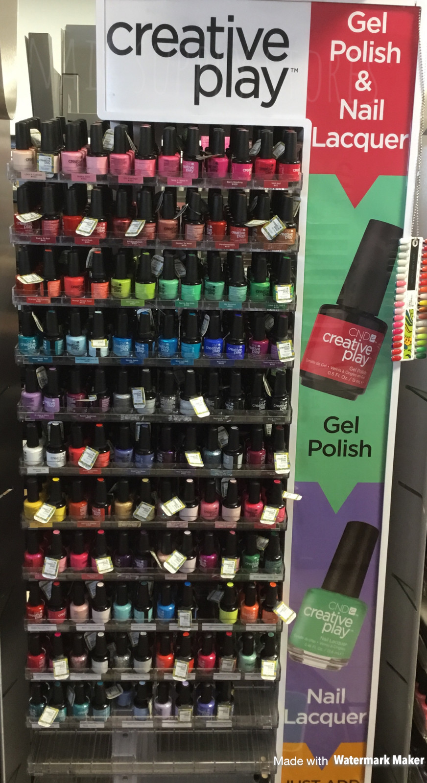 CND Creative Play GEL + NAIL POLISH Matching & Matching nail Lacquer.. 5 oz 15ml