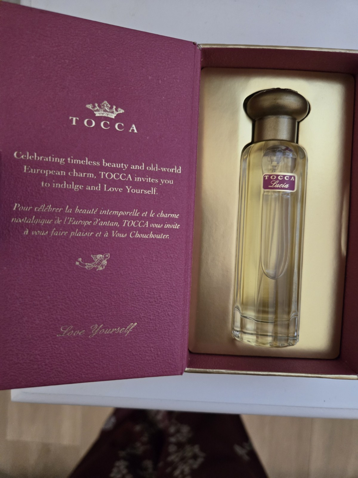 TOCCA Lucca Eau de Parfum Spray Travel Size 0.68 fl oz / 20 ml