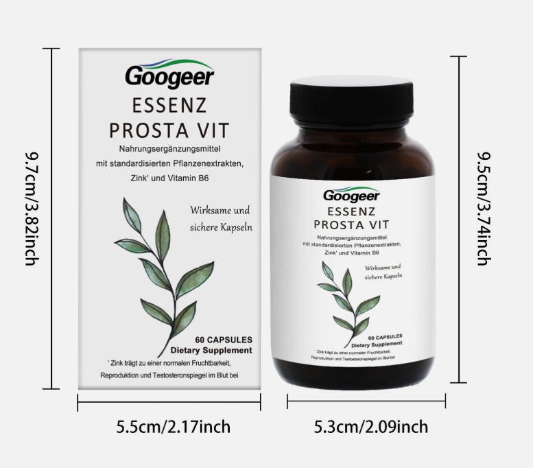 60 Capsules Prostate and Bladder Health Capsules Extracts Plant