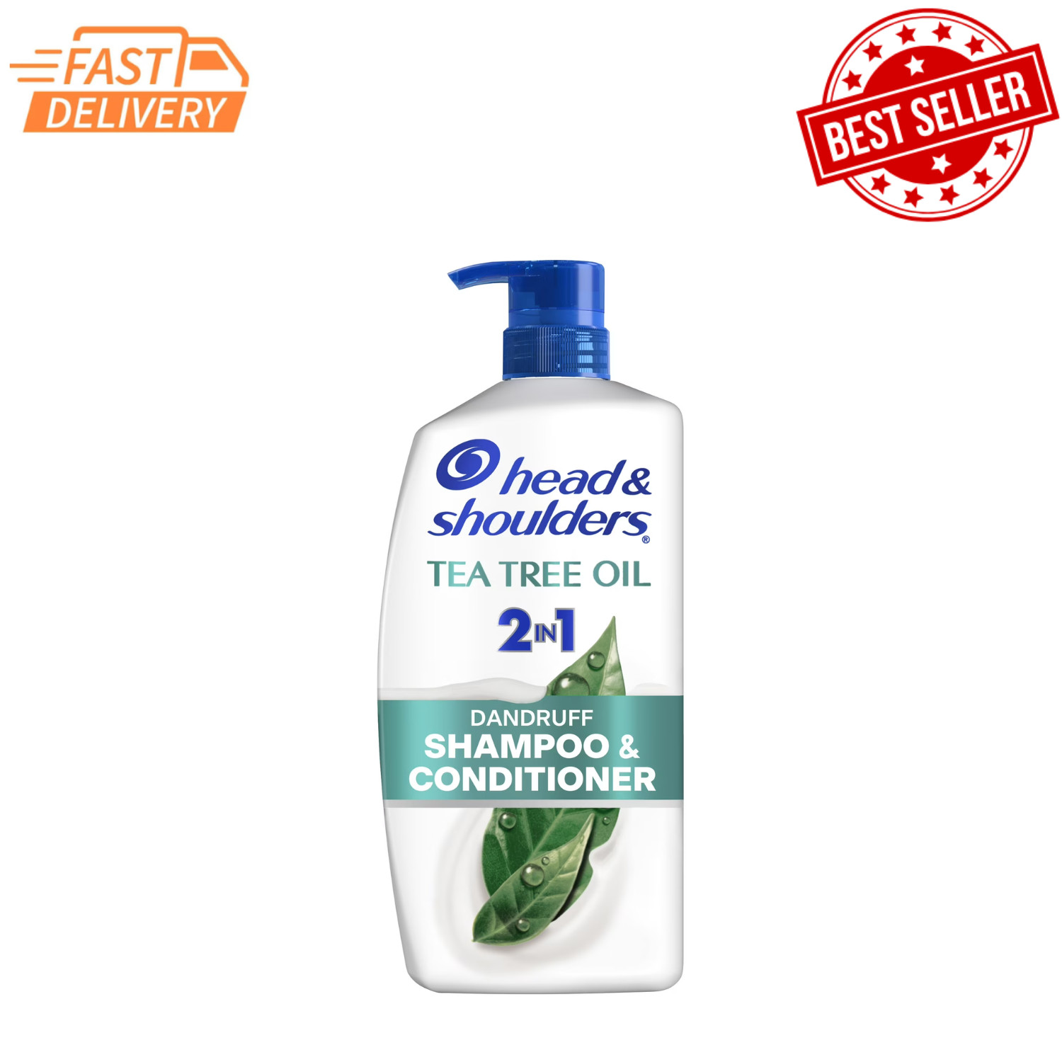 Head and Shoulders 2 in 1 Tea Tree Oil Dandruff Shampoo Conditioner 28.2 fl oz