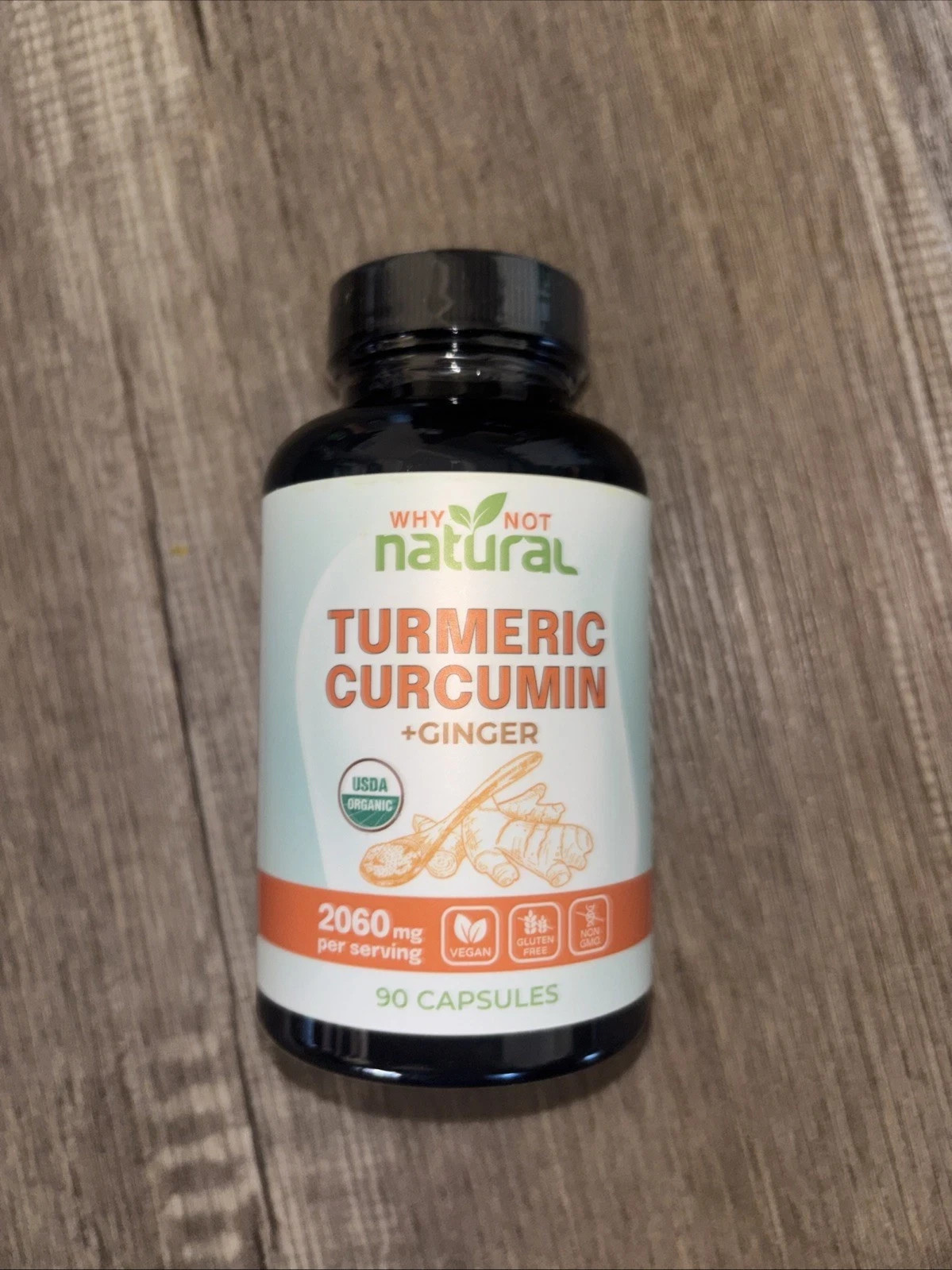 why not natural turmeric Curcumin Supplement exp 07/28