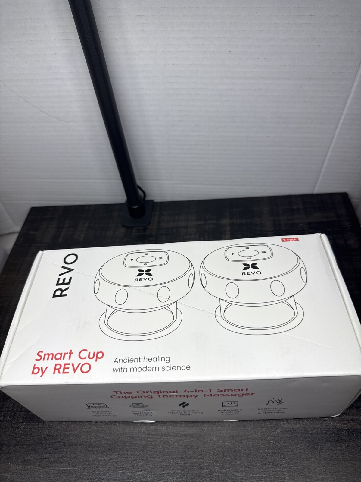 Revo Smart Cup 2-Pack by Revomadic | Smart Cupping Massager | New Open Box