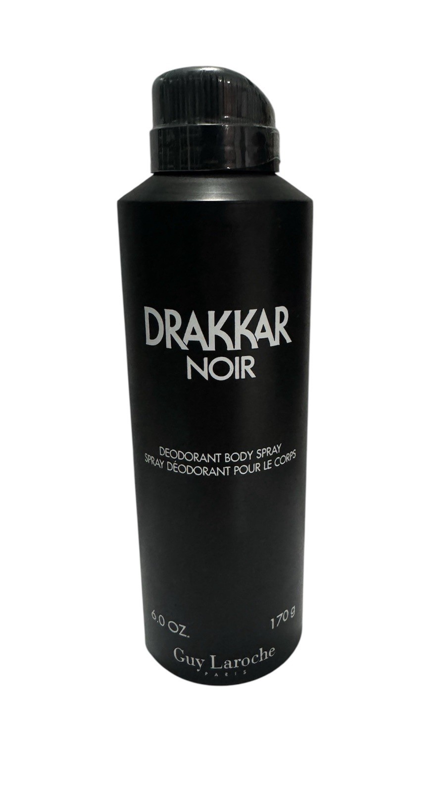DRAKKAR NOIR by Guy Laroche for Men DEODORANT BODY SPRAY 6 oz Brand New