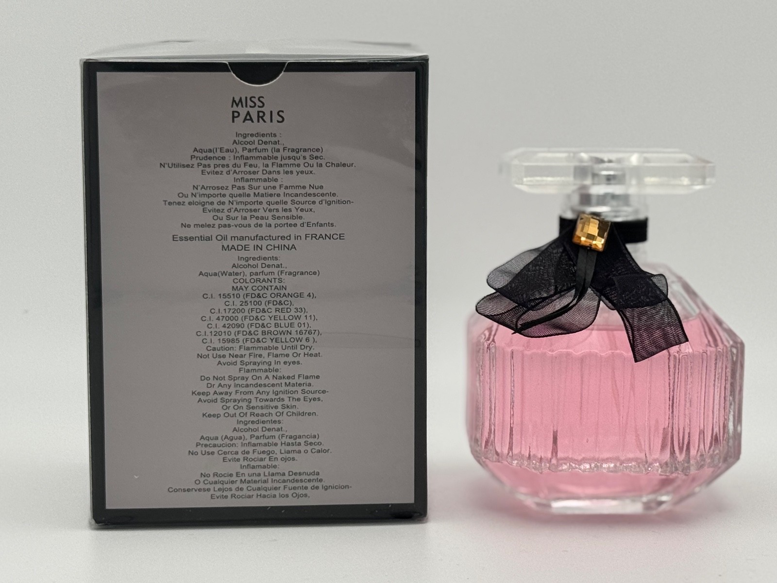 3.4oz – Miss Paris Eau De Parfum Women’s Fragrance – MIX & MATCH VOLUME PRICING