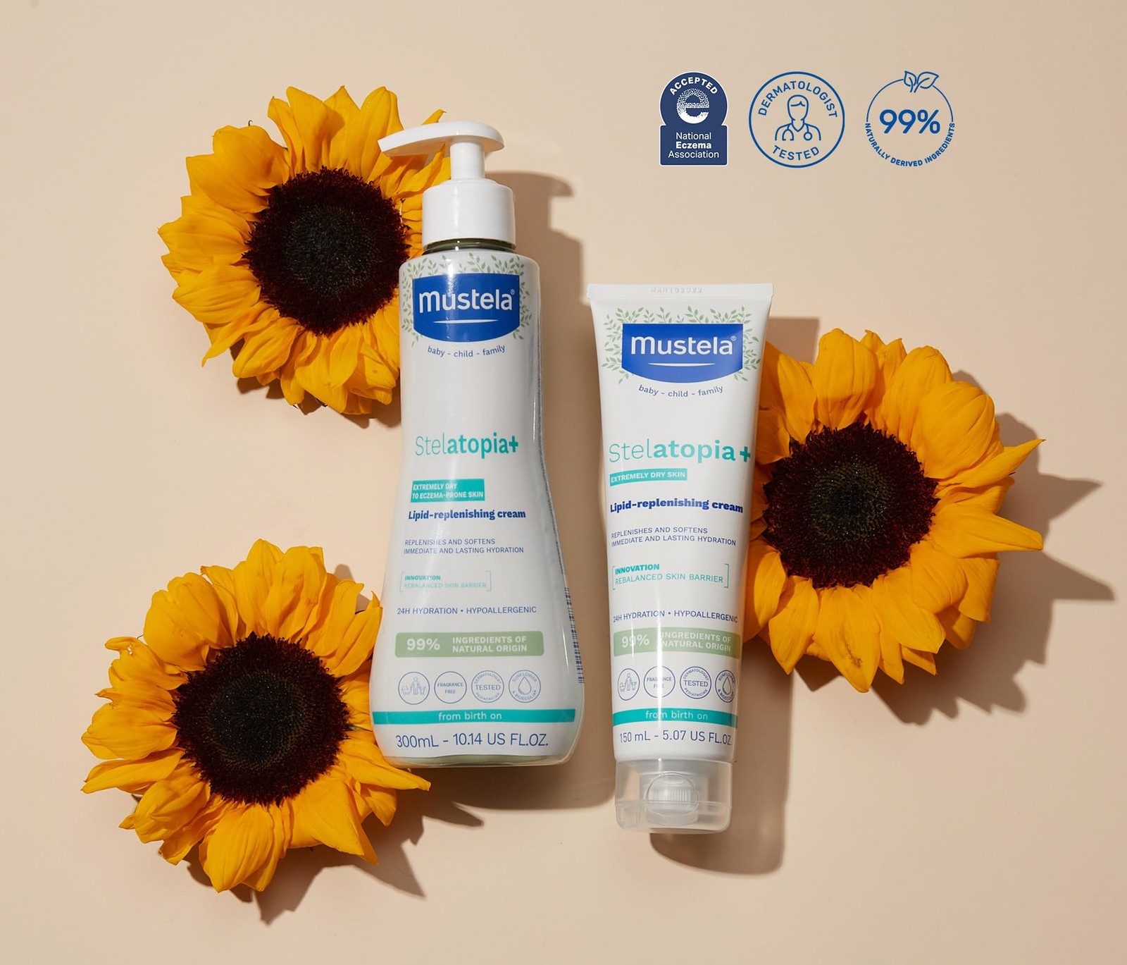Mustela Stelatopia+ Lipid-Replenishing Creamfor Eczema-Prone EXP 8/2026