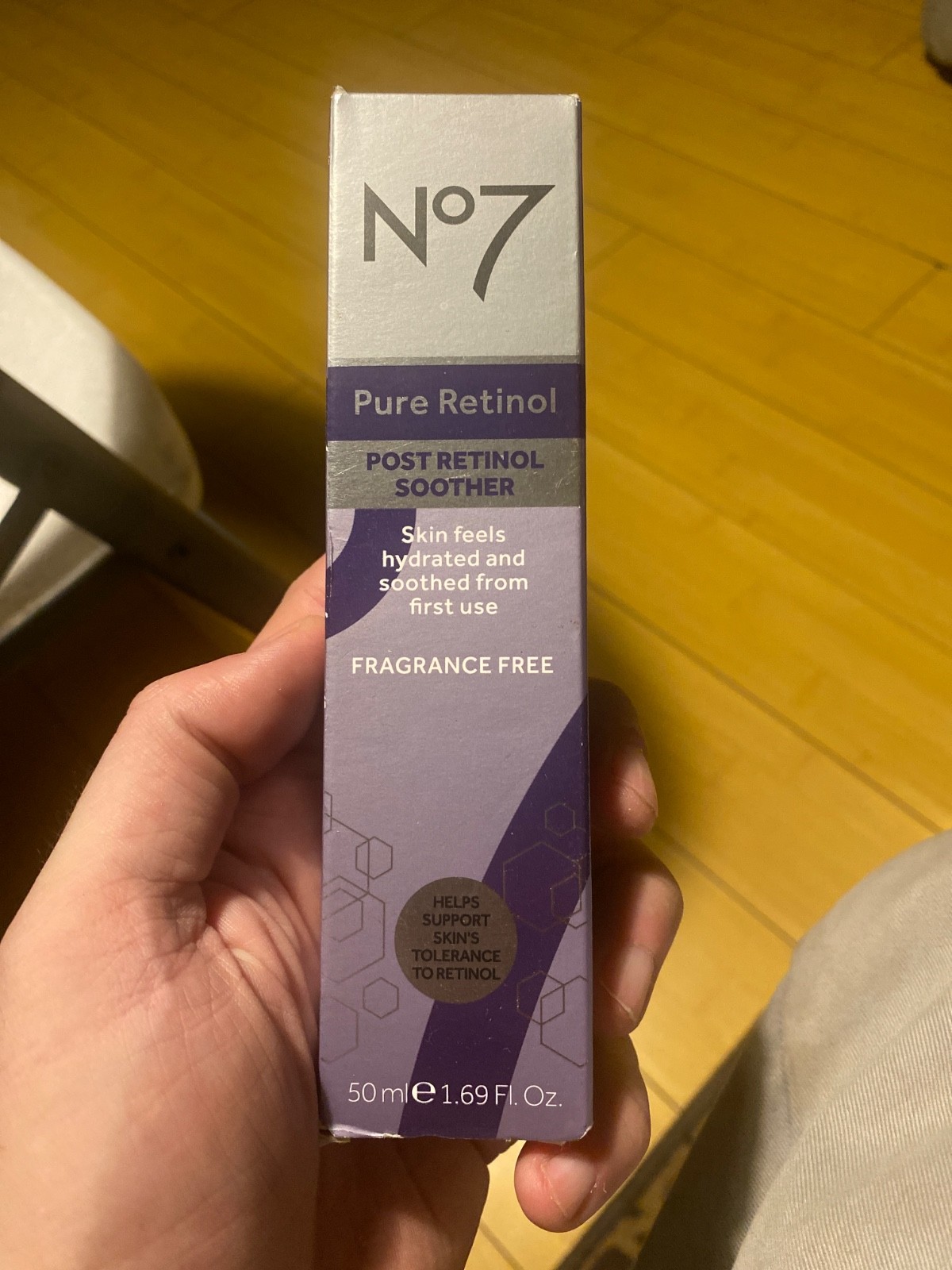 No7 Pure Retinol Post Retinol Soother Fragrance Free 1.69 oz
