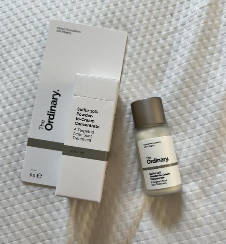 NIB 100% Authentic The Ordinary Sulfur 10% Concentrate Acne Spot Treatment, 5 g