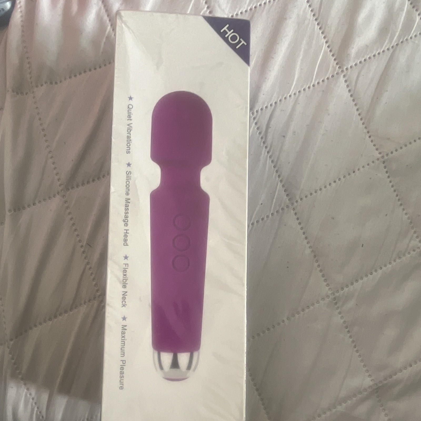 Cordless Multi Speed Neck Body Leg Full Body Massage Wand Massager Vibrator US