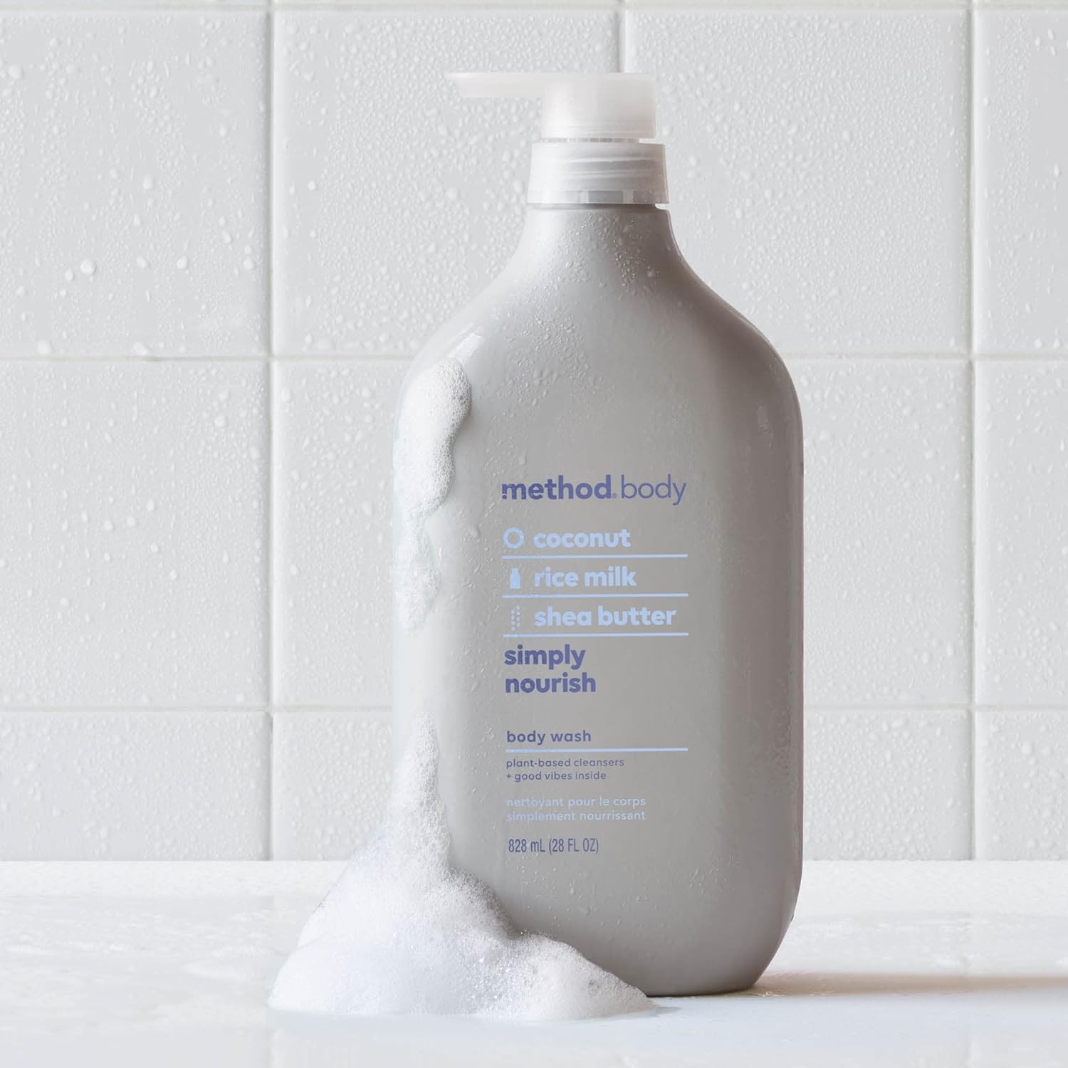 Method Body Wash Simply Nourish Coconut Rice Milk Shea Butter 28 oz