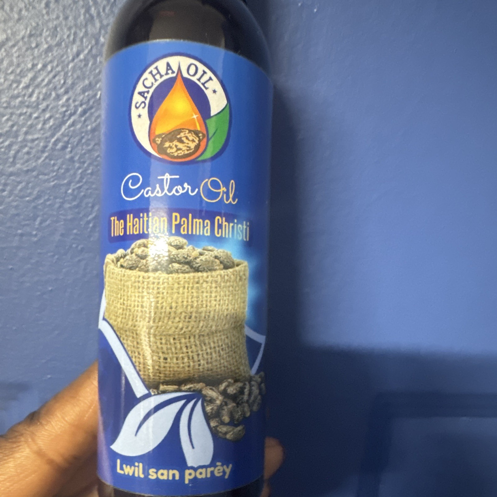 Haitian Castor Oil Lwil Maskreti 4oz