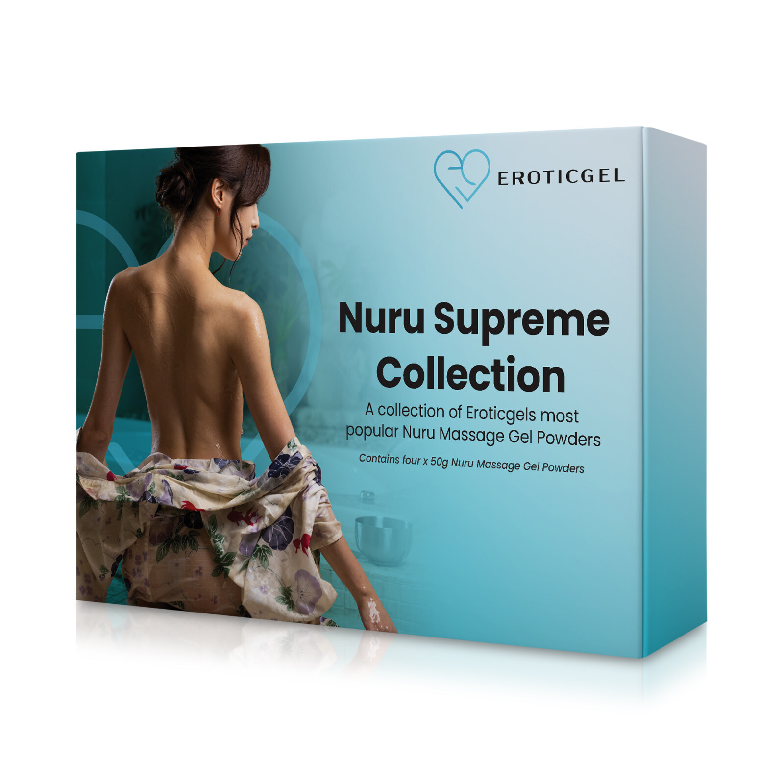 Japanese Nuru Massage Gel Powder 50g – Made in Japan | Makes 1.32gal Per Sachet